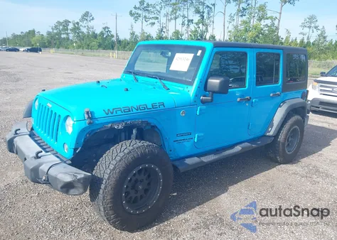 2017 Jeep Wrangler Unlimited Sport 4X4 from USA, damaged, VIN 1C4BJWDG0HL684607